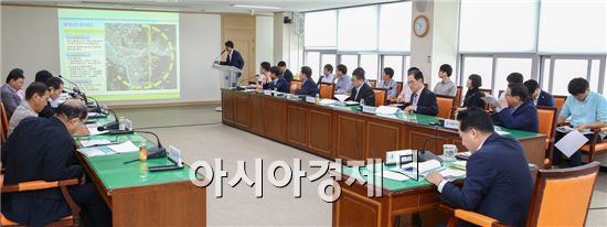 [포토]광주 동구, 지원4구역 주거환경개선사업 용역 중간보고회