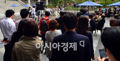 [포토]화려한 도심 공연, '정오의 예술무대'