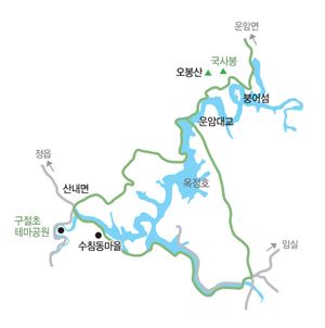 옥정호가는길