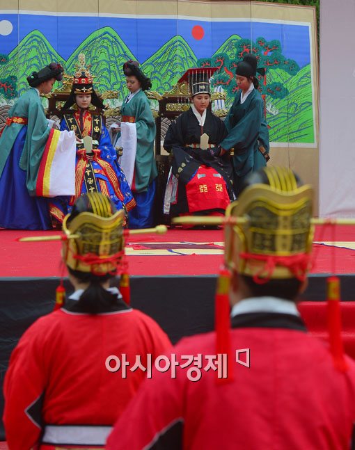 [포토]풍문여고 순정·순정효황후 가례재현 