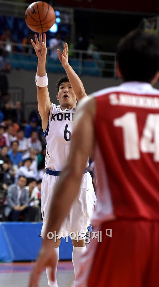 [포토]양동근,'3점슛 간다'