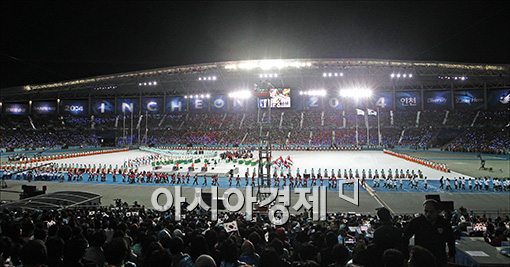 [포토]아시안게임 폐막식 선수단 입장