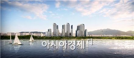 아크로리버파크 투시도(자료:대림산업)