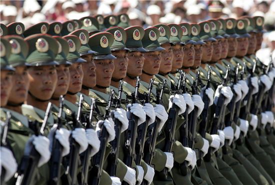 軍, 중국 열병식 참석한다
