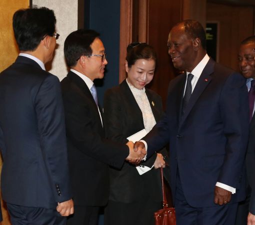 코트디부아르 대통령 "韓 기업, 투자 확대해달라"