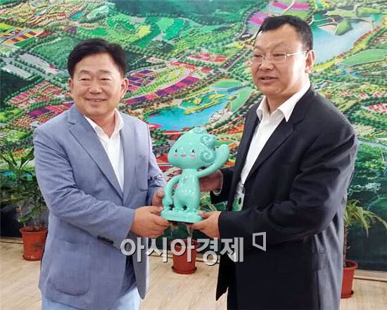 순천시- 칭다오 정원박람회 개최 도시간 협력 ‘약속’