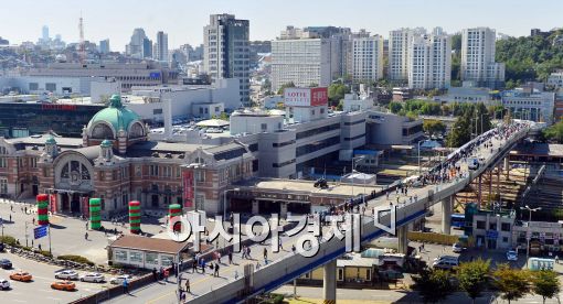 [포토]'서울역 고가 개방'