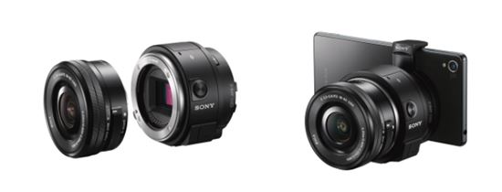 소니, '렌즈 스타일 카메라' QX 시리즈 신제품 출시