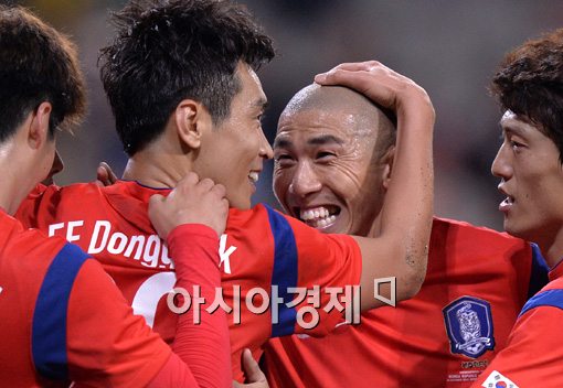 [포토]차두리,'동국이형 동점골, 내가 더 기뻐요'