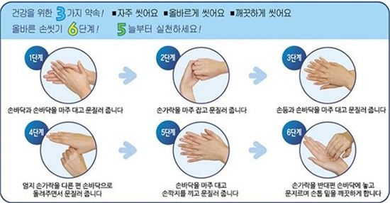 오늘 '세계 손씻기의 날', 올바른 손씻기 방법은?…손만 씻어도 감염 70% 예방 