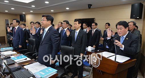 [포토]기획재정부 국정감사