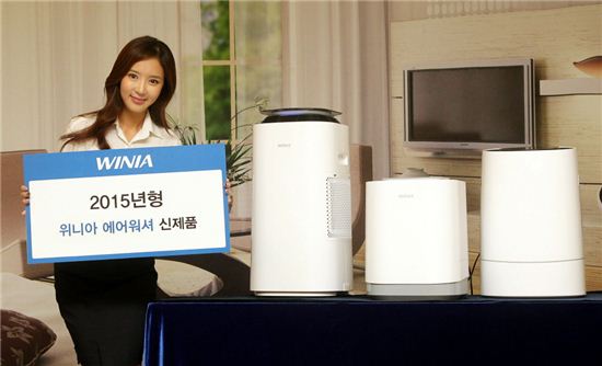 위니아만도, 2015년형 에어워셔 신제품 출시