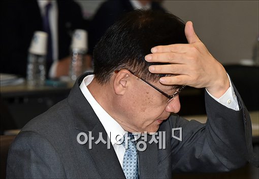 [2015 국감]홍기택 “책임 질일 있으면 책임지겠다”