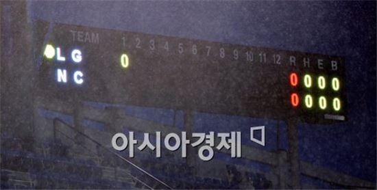 LG-NC 준PO 2차전 다시 우천취소…22일로 연기  