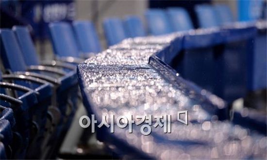 프로야구 광주·대전·사직 시범경기 우천 취소