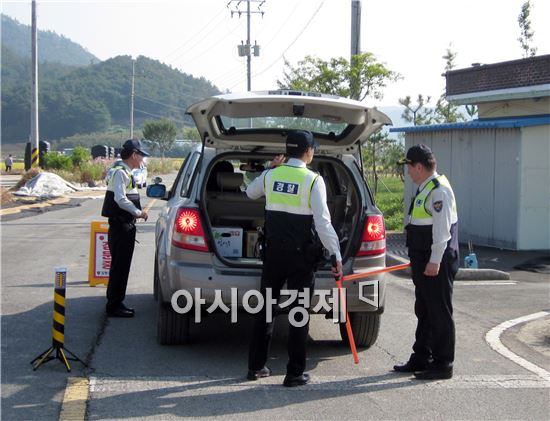 함평경찰서 남부파출소, 농산물 절도예방 총력대응