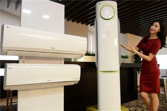LG전자가 내놓은 2015년형 ‘휘센 냉난방에어컨’ 신제품