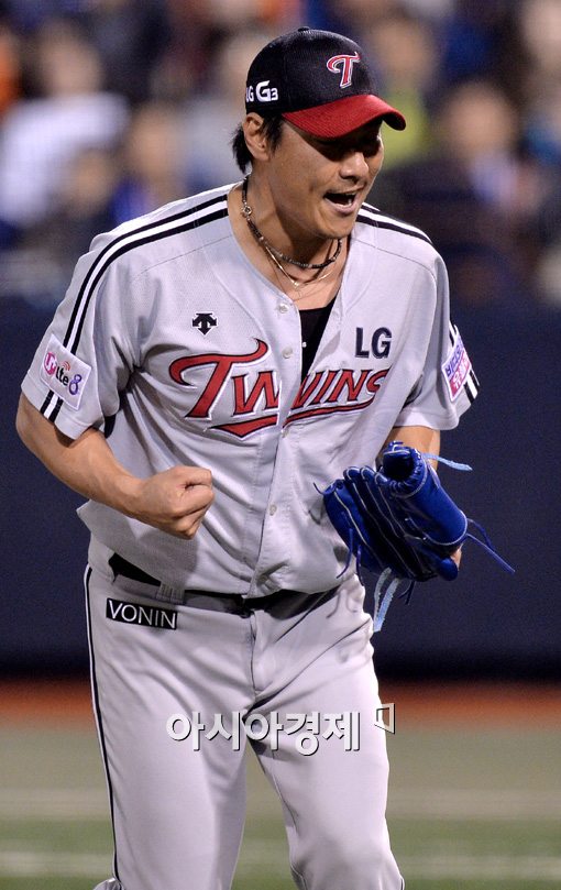 [포토]포효하는 이동현,'실점은 없다!'