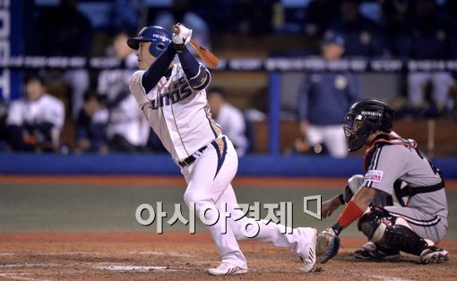 [포토]이태원 1타점,'찬스는 놓치지 않아!'