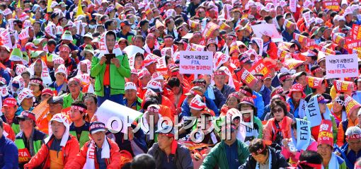 [포토]여의도에 모인 축산인들