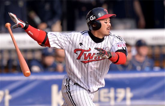 이병규, 2타점 3루타…LG, 선취득점 '기선 제압'