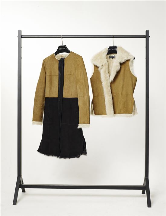 센존, 신제품 램스킨 쉬어링 코트·베스트 출시 