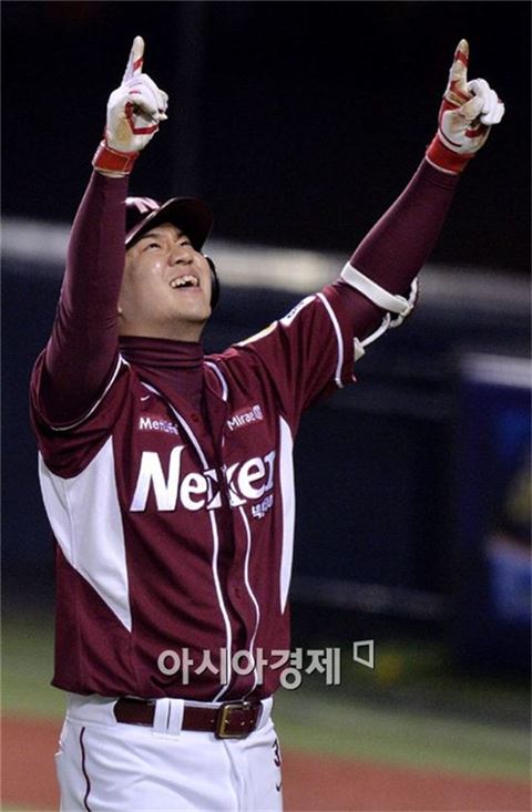 [포토]김민성,'다시 앞서가는 쓰리런 쾅!'