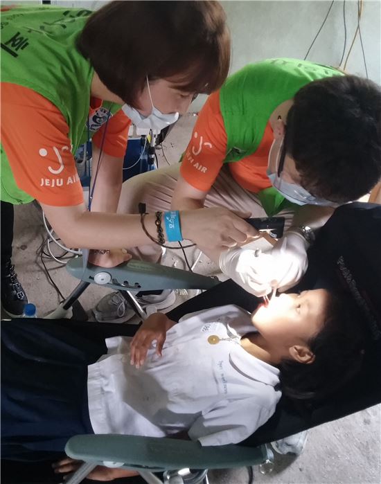 제주항공, 열린의사회와 함께 태국 의료봉사활동