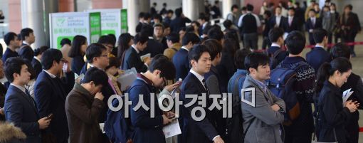 [포토]취업박람회 인파, '2014 리딩 코리아 잡 페스티벌'
