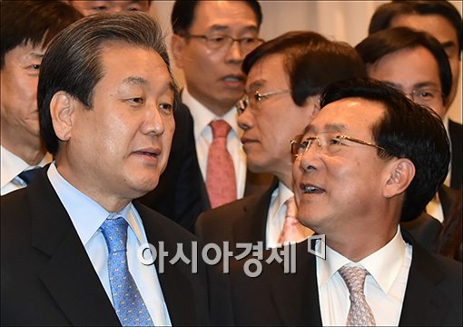 [포토]중소기업인 만나는 김무성 대표