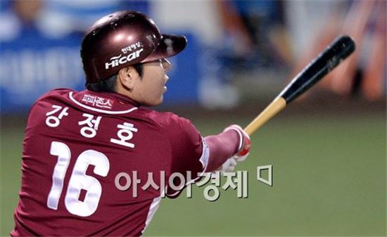 넥센 히어로즈 내야수 강정호[사진=김현민 기자]