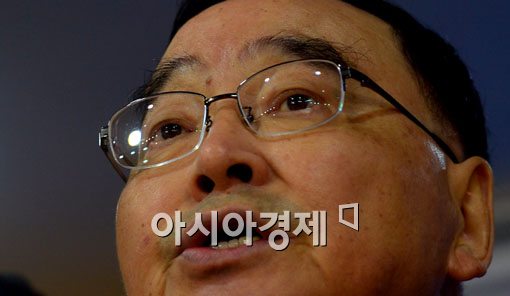 [포토]정홍원 총리, "공무원 연금개혁 불가피한 선택" 