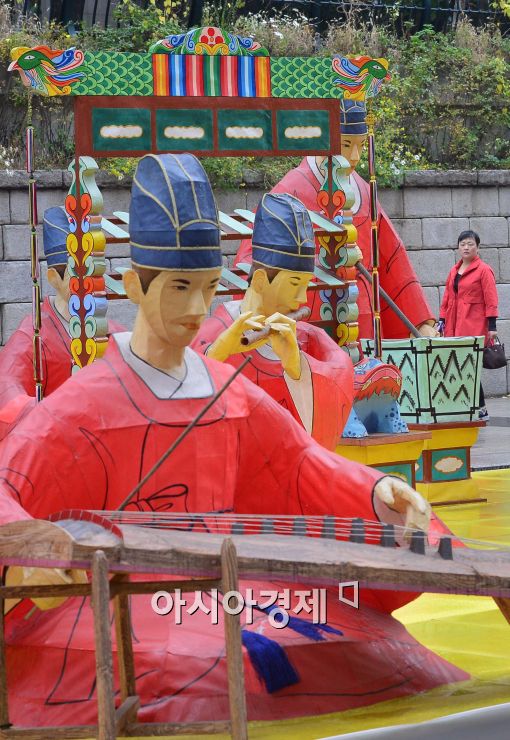 [포토]'서울 빛초롱 축제', 눈길 끄는 다양한 등 조형물