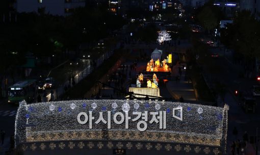 [포토]서울 빛초롱 축제 사전 점등