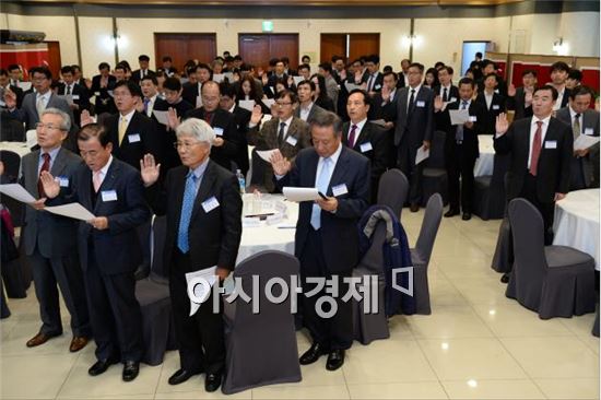 방위산업진흥회는 6일 용산 전쟁기념관에서 방산청렴 확산대회를 개최했다. (사진제공=방위산업진흥회)