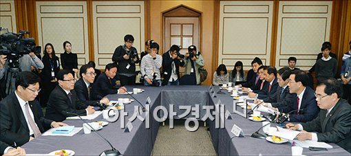 [포토]여·야·정 FTA 협의체 첫 회의