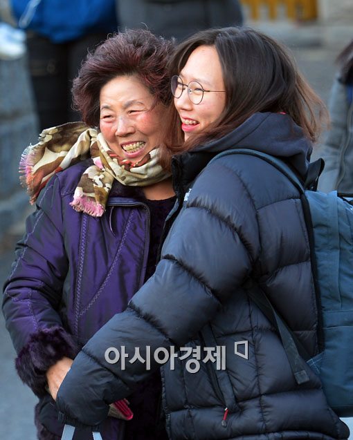 [포토]내 딸, 수고했어 