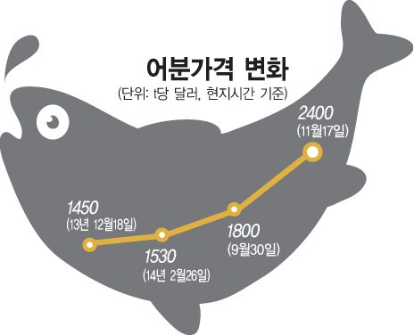 생선값이 뛴다…새우·연어 가격 상승 불가피