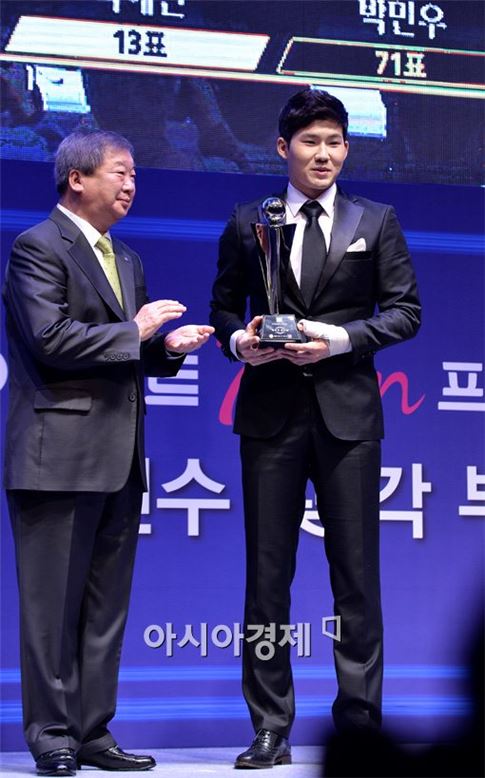 2014 프로야구 '최우수신인선수'에 NC 박민우