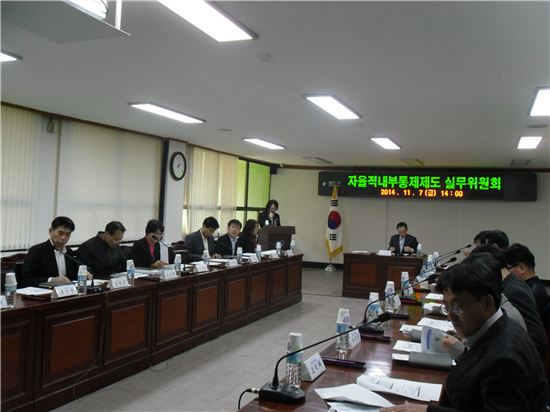 자율적 내부통제실무위원회의