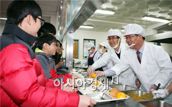 나주시, 동지역 고등학교까지 급식 예산 확보