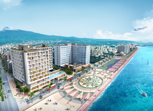 제주시 탑동 분양형 호텔 '호텔 리젠트마린 2차 더테라스' 21일 오픈