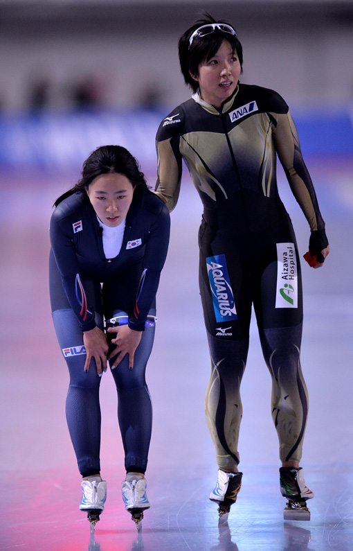 이상화, 시즌 첫 빙속 월드컵 여자 500m 은메달 