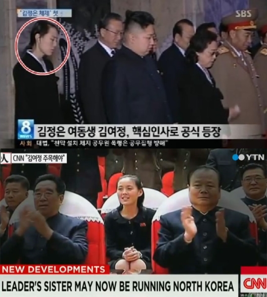 北 김여정 직책 노동당 부부장 / SBS YTN 방송 캡처