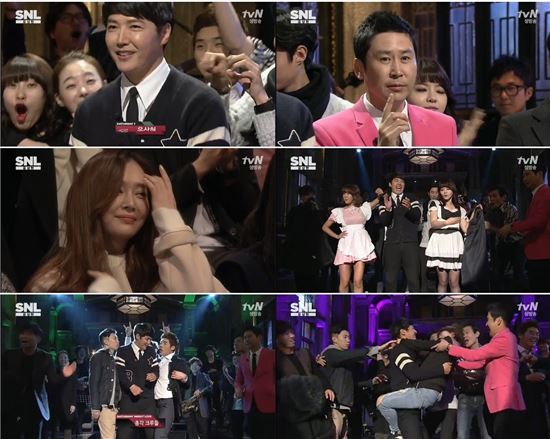tvN 'SNL 코리아' 윤상현, 메이비 / 해당 방송 화면 캡처