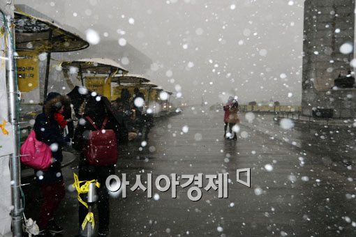 [포토]12월의 첫 눈 