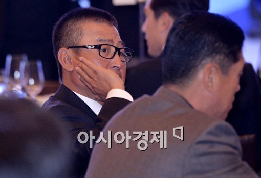[포토]시상식 참석한 KIA 김기태 감독