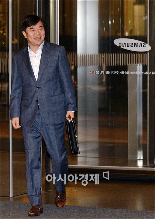 [포토]활짝 웃는 김현석 삼성전자 사장