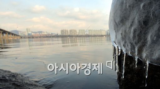 [포토]'얼음과 한강'