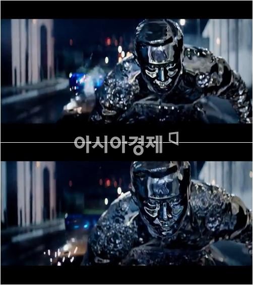 '터미네이터5' 공개된 예고편 속 T-1000…"액체인간 이병헌?"